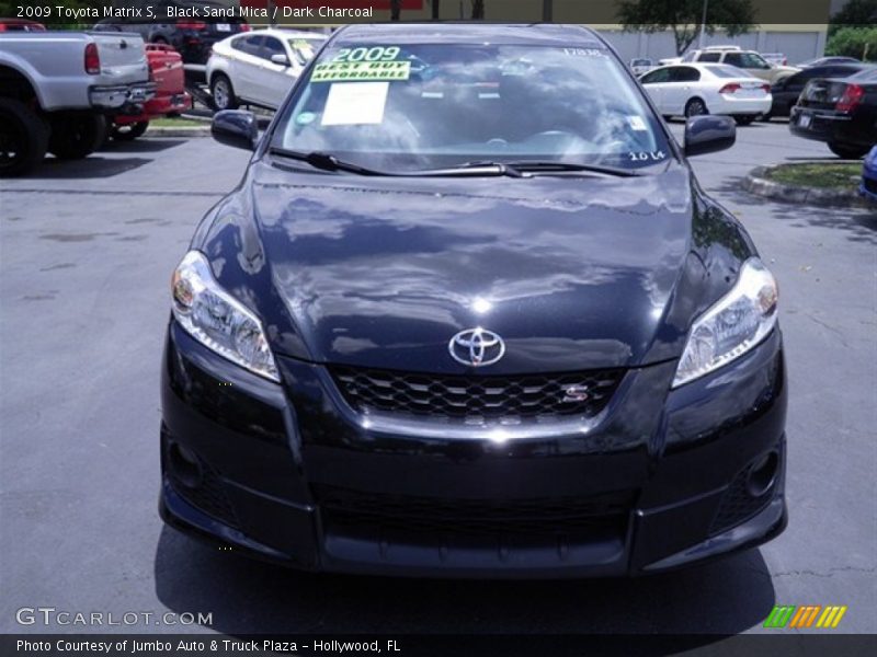 Black Sand Mica / Dark Charcoal 2009 Toyota Matrix S