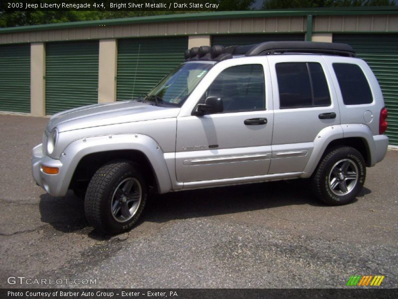 Bright Silver Metallic / Dark Slate Gray 2003 Jeep Liberty Renegade 4x4