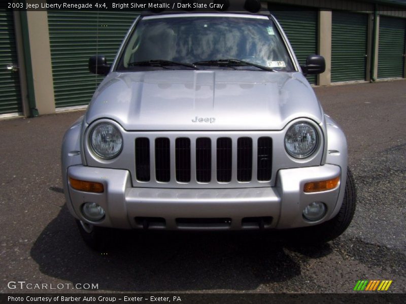 Bright Silver Metallic / Dark Slate Gray 2003 Jeep Liberty Renegade 4x4