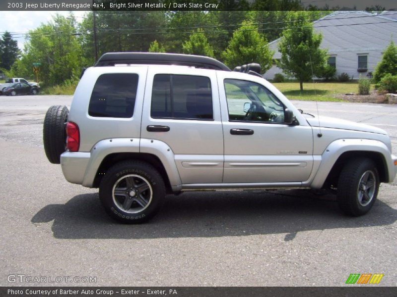 Bright Silver Metallic / Dark Slate Gray 2003 Jeep Liberty Renegade 4x4