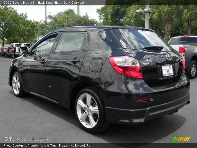 Black Sand Mica / Dark Charcoal 2009 Toyota Matrix S