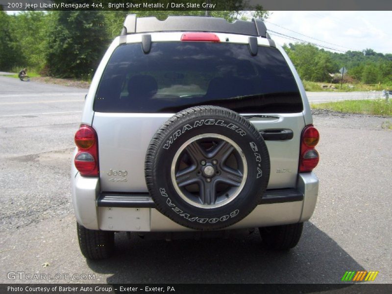 Bright Silver Metallic / Dark Slate Gray 2003 Jeep Liberty Renegade 4x4