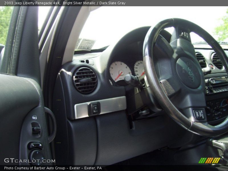 Bright Silver Metallic / Dark Slate Gray 2003 Jeep Liberty Renegade 4x4