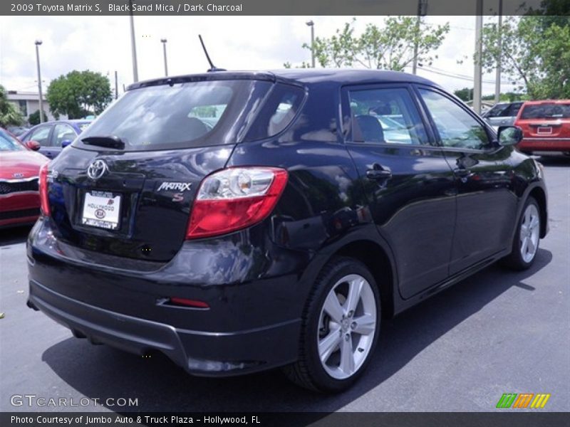 Black Sand Mica / Dark Charcoal 2009 Toyota Matrix S