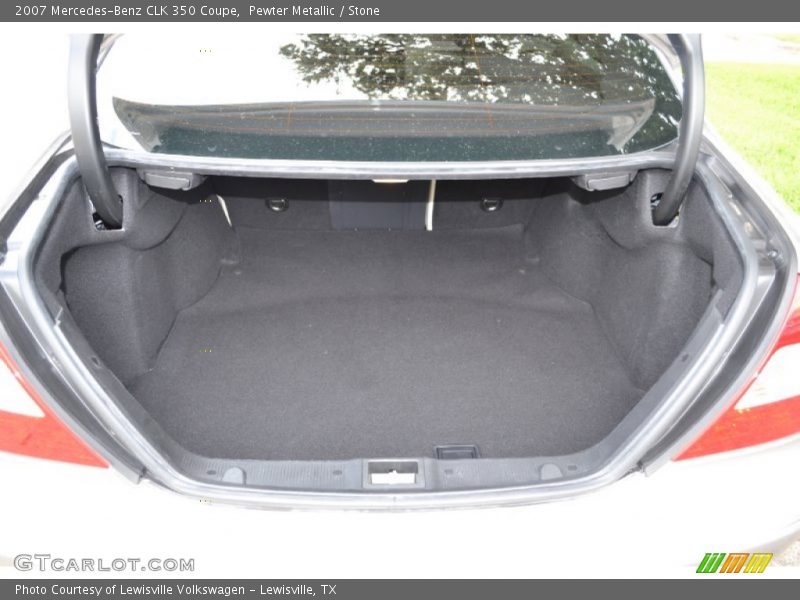 Pewter Metallic / Stone 2007 Mercedes-Benz CLK 350 Coupe