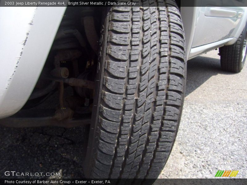 Bright Silver Metallic / Dark Slate Gray 2003 Jeep Liberty Renegade 4x4