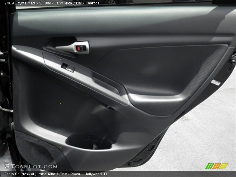 Black Sand Mica / Dark Charcoal 2009 Toyota Matrix S