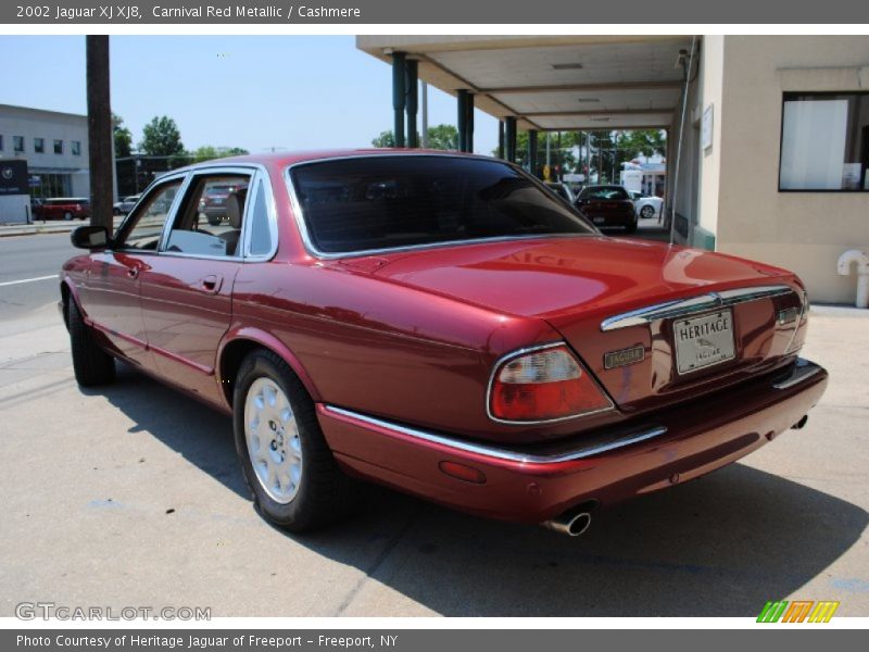 Carnival Red Metallic / Cashmere 2002 Jaguar XJ XJ8