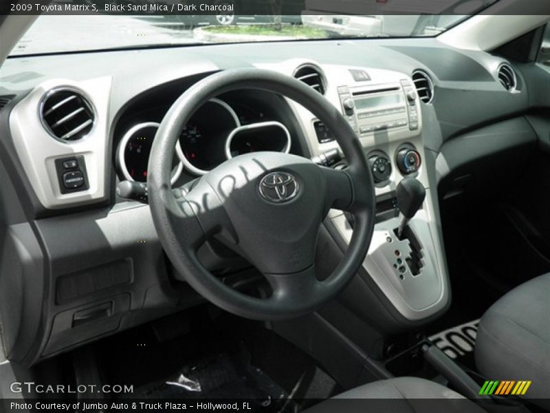 Black Sand Mica / Dark Charcoal 2009 Toyota Matrix S