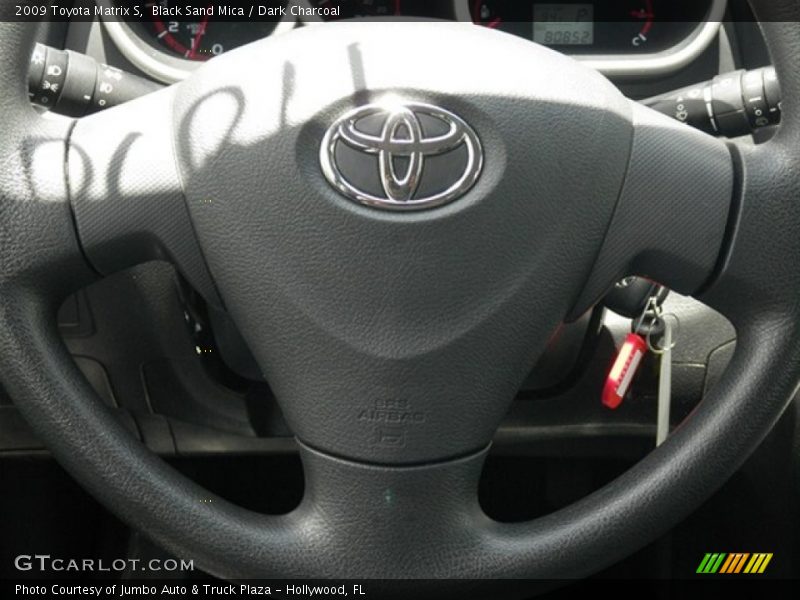 Black Sand Mica / Dark Charcoal 2009 Toyota Matrix S
