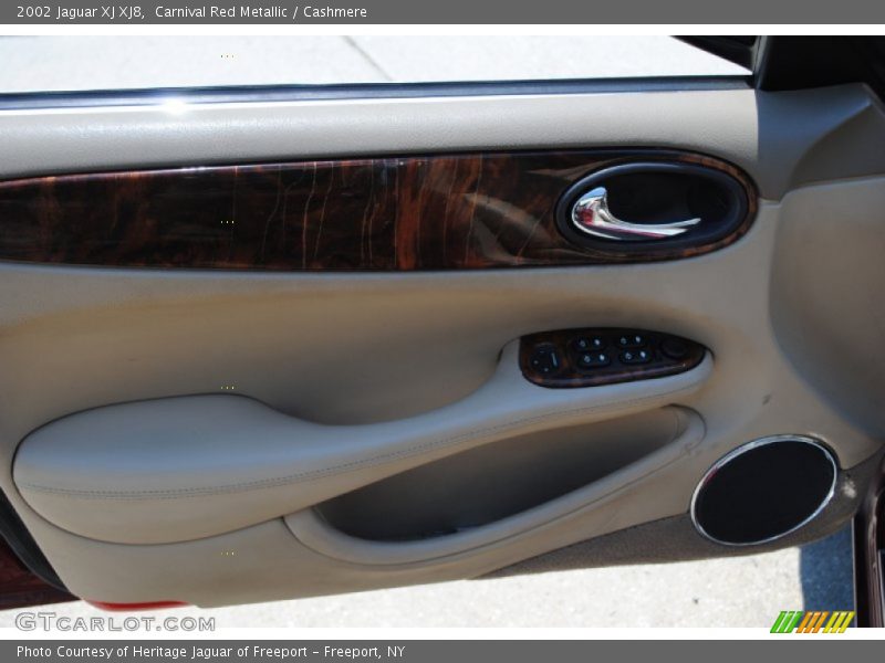 Carnival Red Metallic / Cashmere 2002 Jaguar XJ XJ8