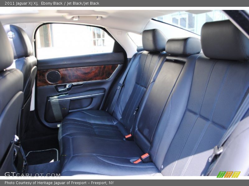 Ebony Black / Jet Black/Jet Black 2011 Jaguar XJ XJ