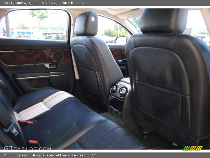 Ebony Black / Jet Black/Jet Black 2011 Jaguar XJ XJ