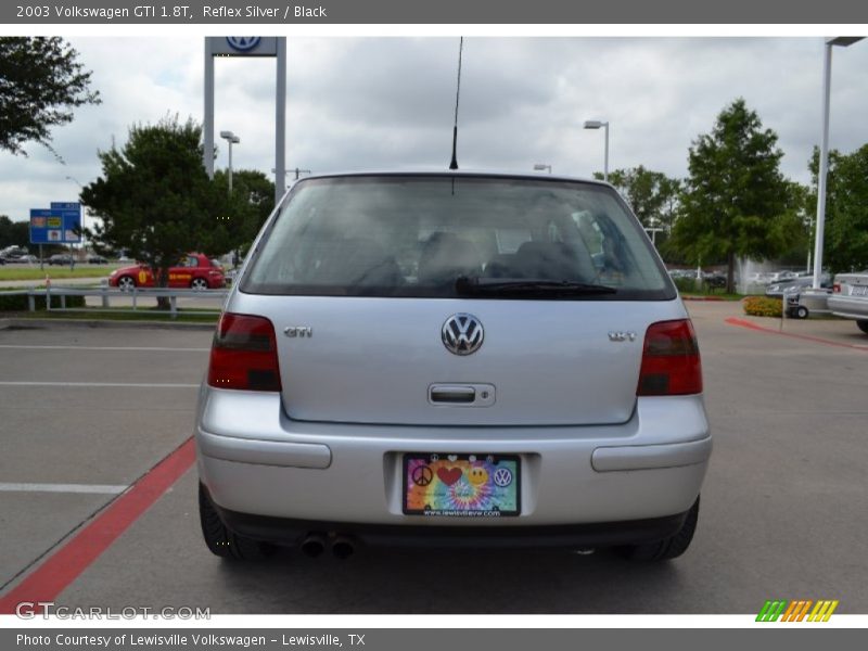 Reflex Silver / Black 2003 Volkswagen GTI 1.8T