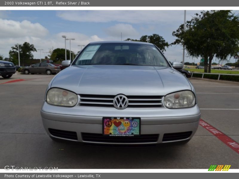 Reflex Silver / Black 2003 Volkswagen GTI 1.8T