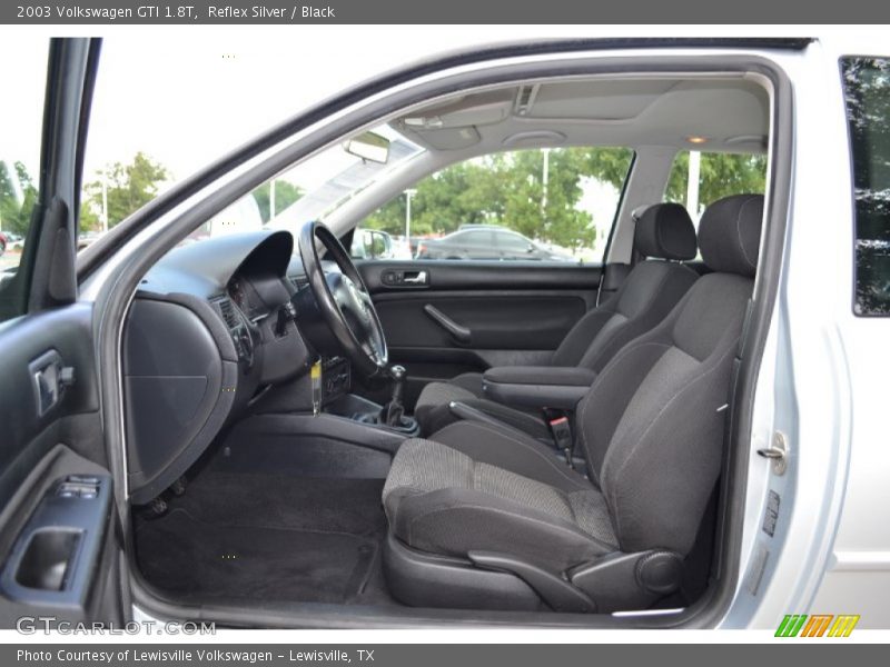 Reflex Silver / Black 2003 Volkswagen GTI 1.8T