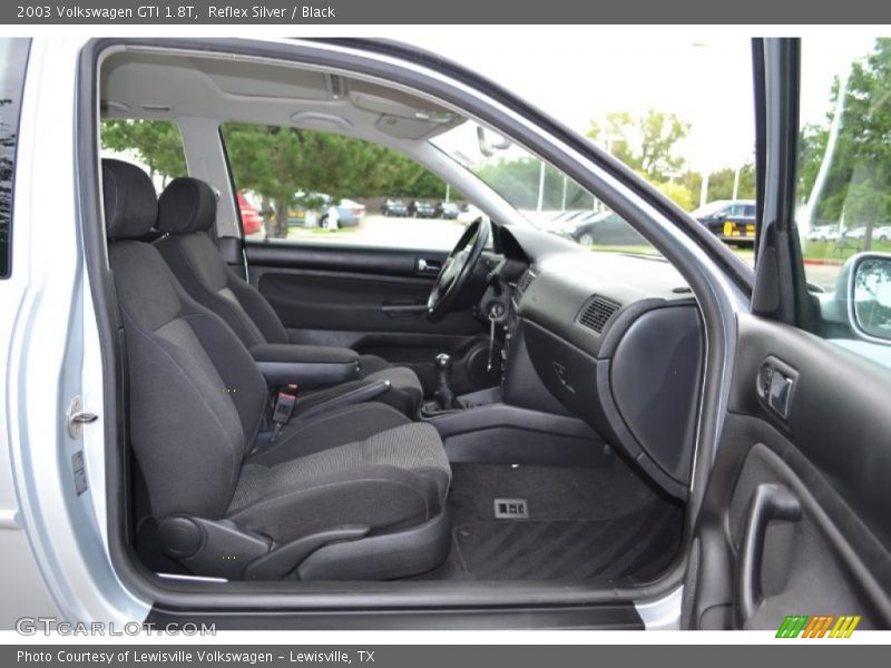 Reflex Silver / Black 2003 Volkswagen GTI 1.8T