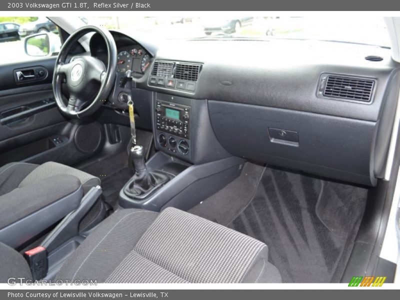 Reflex Silver / Black 2003 Volkswagen GTI 1.8T