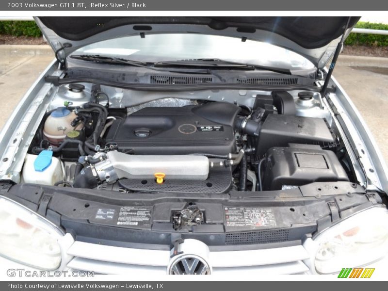 Reflex Silver / Black 2003 Volkswagen GTI 1.8T