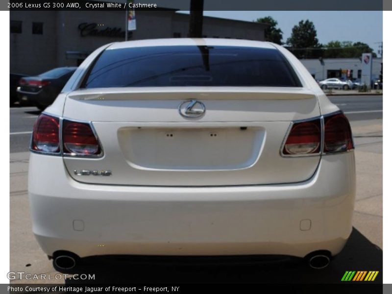 Crystal White / Cashmere 2006 Lexus GS 300 AWD