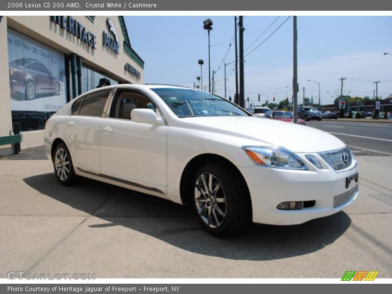 Crystal White / Cashmere 2006 Lexus GS 300 AWD