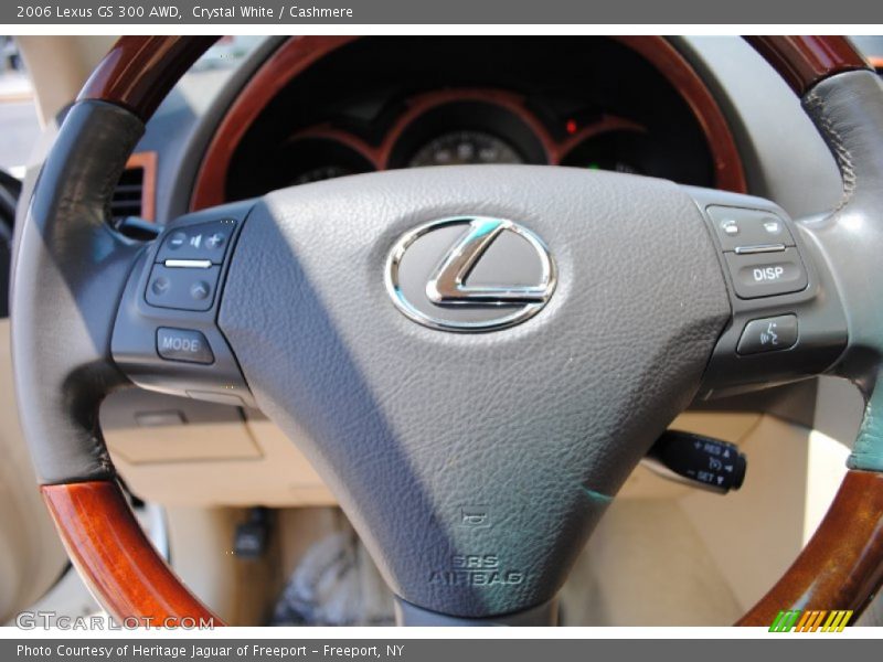 Crystal White / Cashmere 2006 Lexus GS 300 AWD