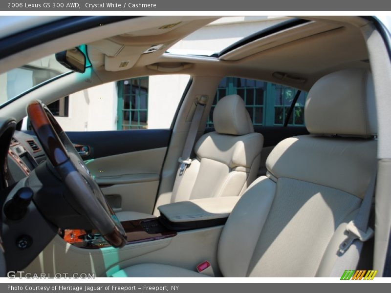 Crystal White / Cashmere 2006 Lexus GS 300 AWD