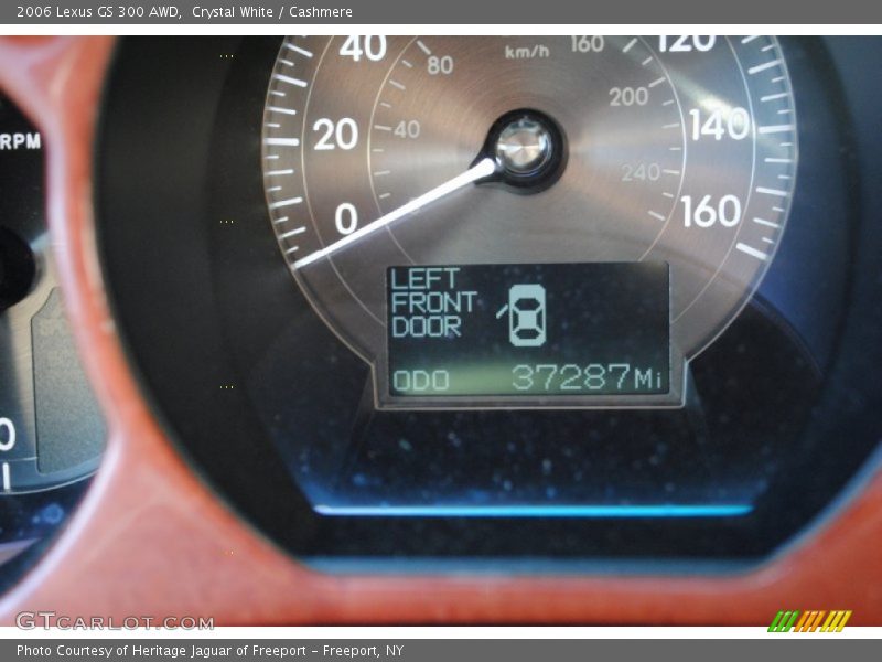 Crystal White / Cashmere 2006 Lexus GS 300 AWD