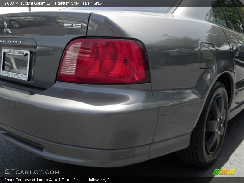 Titanium Gray Pearl / Gray 2003 Mitsubishi Galant ES