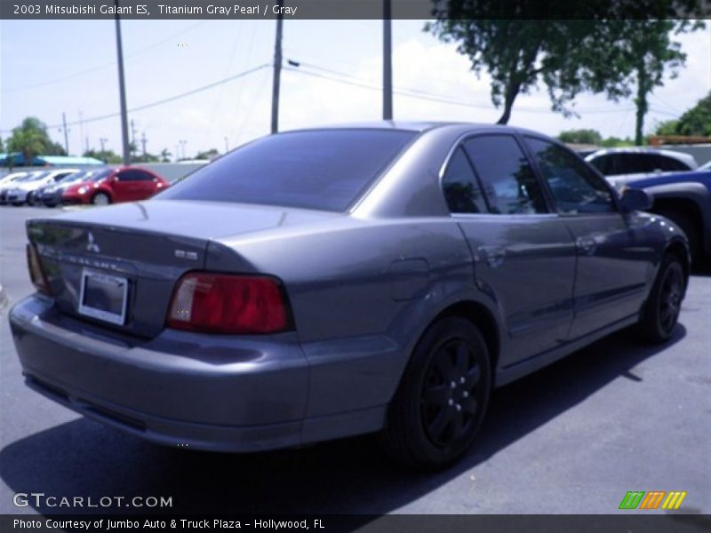 Titanium Gray Pearl / Gray 2003 Mitsubishi Galant ES