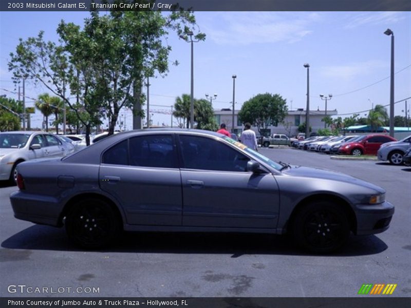 Titanium Gray Pearl / Gray 2003 Mitsubishi Galant ES