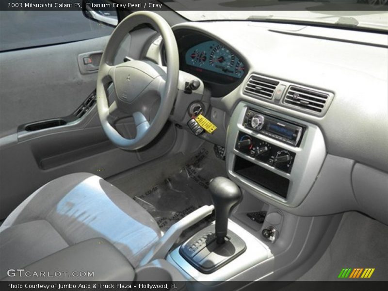Titanium Gray Pearl / Gray 2003 Mitsubishi Galant ES