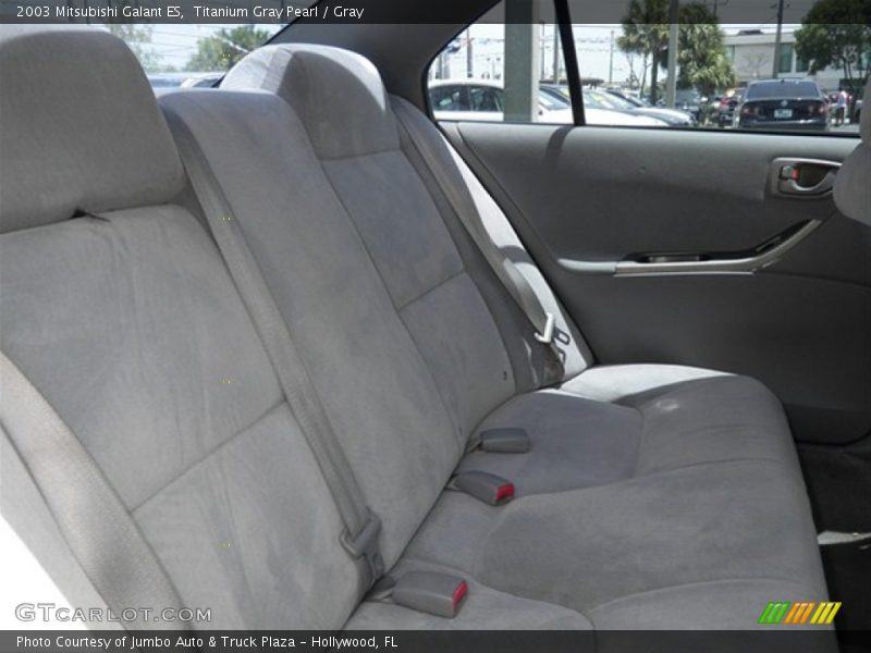 Titanium Gray Pearl / Gray 2003 Mitsubishi Galant ES