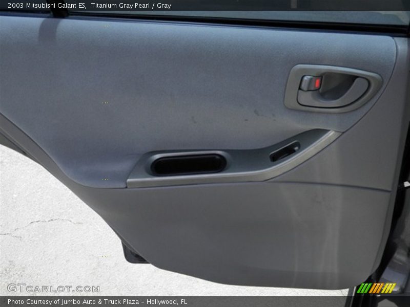 Titanium Gray Pearl / Gray 2003 Mitsubishi Galant ES