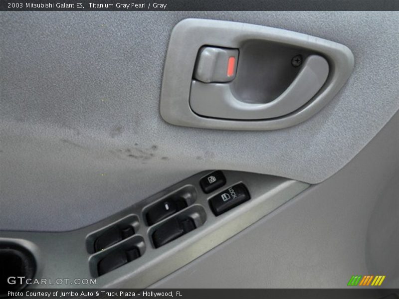 Titanium Gray Pearl / Gray 2003 Mitsubishi Galant ES