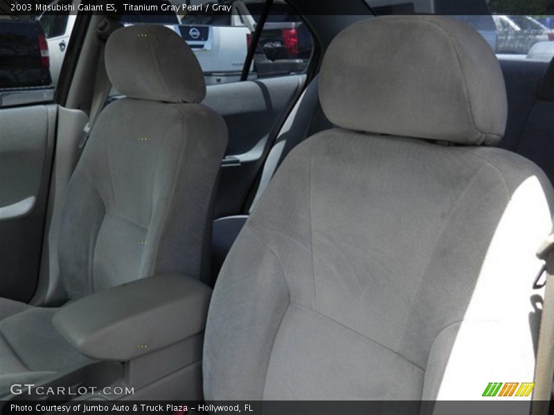 Titanium Gray Pearl / Gray 2003 Mitsubishi Galant ES