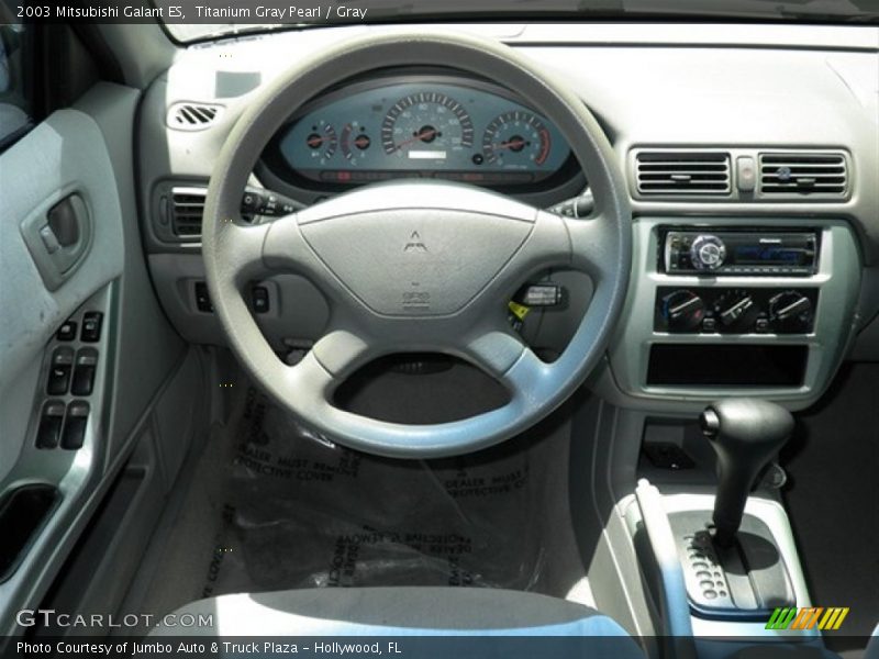 Titanium Gray Pearl / Gray 2003 Mitsubishi Galant ES