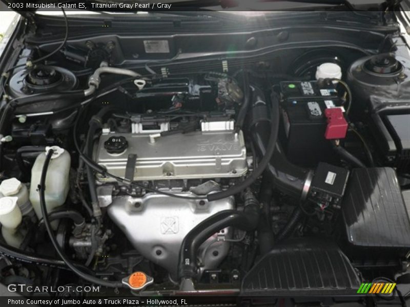 Titanium Gray Pearl / Gray 2003 Mitsubishi Galant ES
