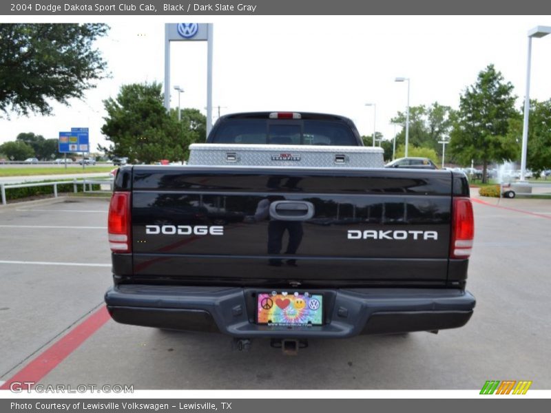 Black / Dark Slate Gray 2004 Dodge Dakota Sport Club Cab