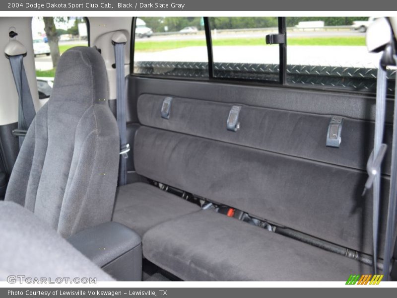 Rear Seat of 2004 Dakota Sport Club Cab