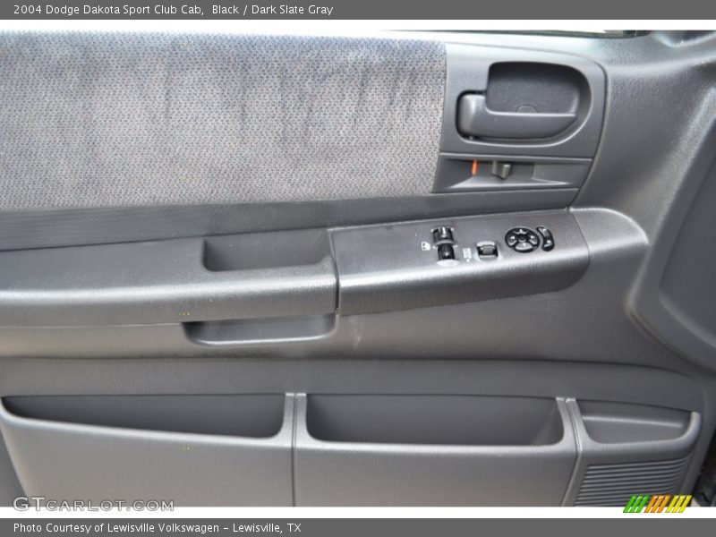 Black / Dark Slate Gray 2004 Dodge Dakota Sport Club Cab