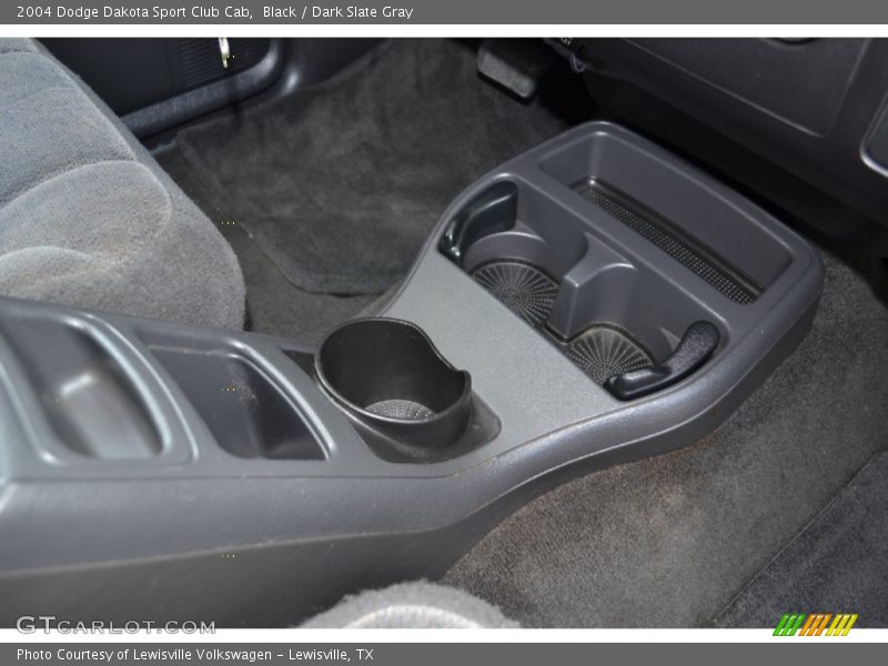 Black / Dark Slate Gray 2004 Dodge Dakota Sport Club Cab