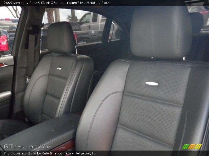 Iridium Silver Metallic / Black 2009 Mercedes-Benz S 63 AMG Sedan