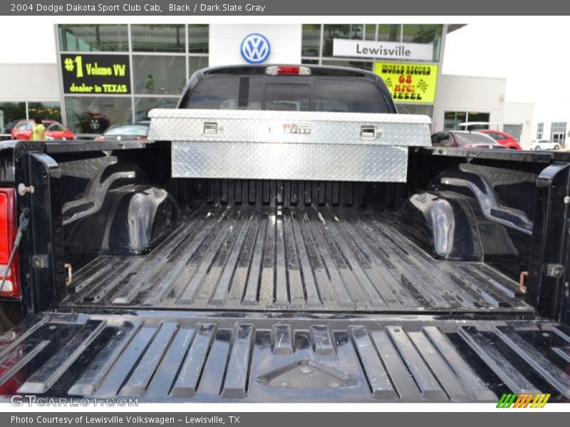 Black / Dark Slate Gray 2004 Dodge Dakota Sport Club Cab