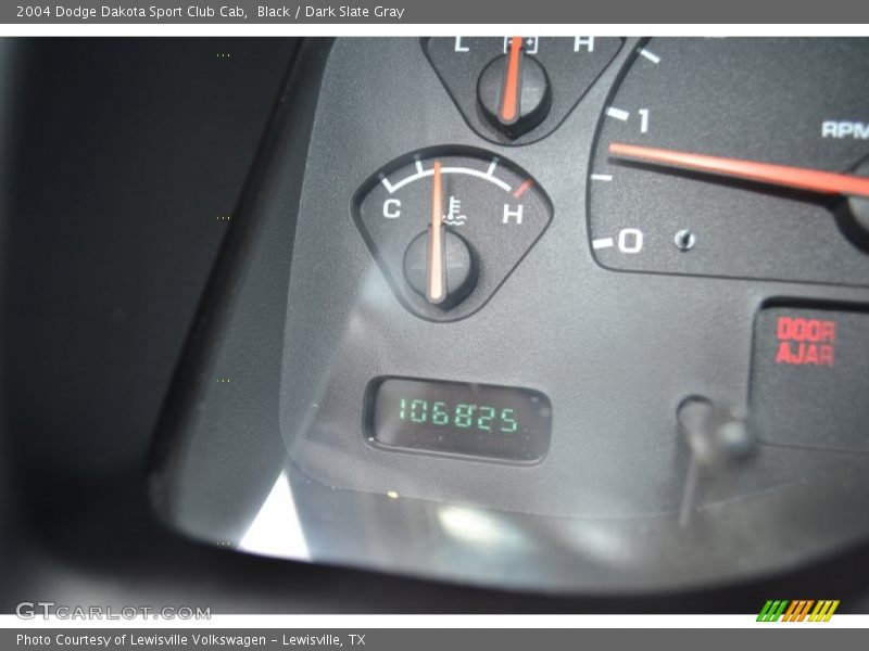 Black / Dark Slate Gray 2004 Dodge Dakota Sport Club Cab