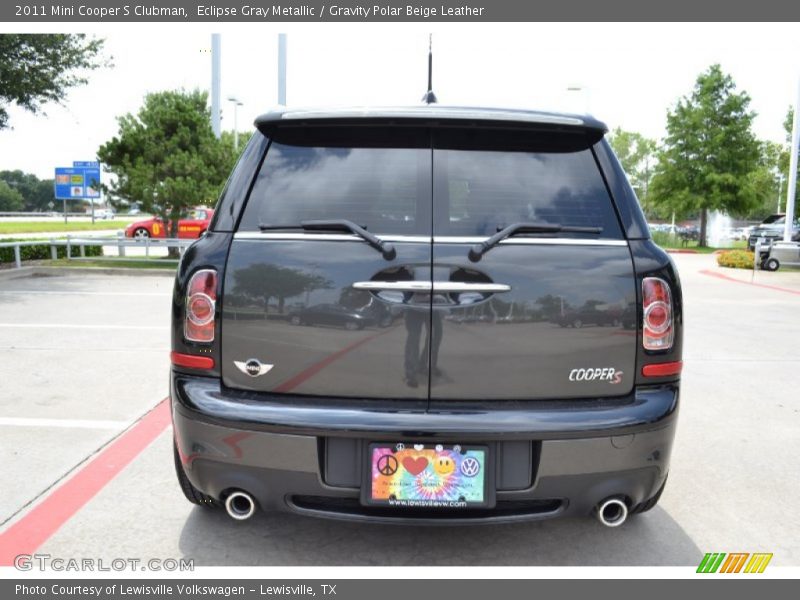 Eclipse Gray Metallic / Gravity Polar Beige Leather 2011 Mini Cooper S Clubman