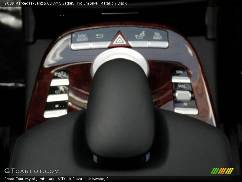 Iridium Silver Metallic / Black 2009 Mercedes-Benz S 63 AMG Sedan