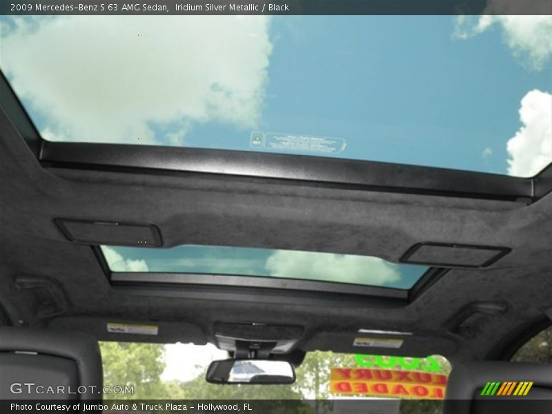 Iridium Silver Metallic / Black 2009 Mercedes-Benz S 63 AMG Sedan