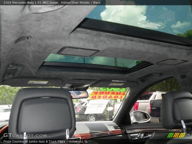 Iridium Silver Metallic / Black 2009 Mercedes-Benz S 63 AMG Sedan