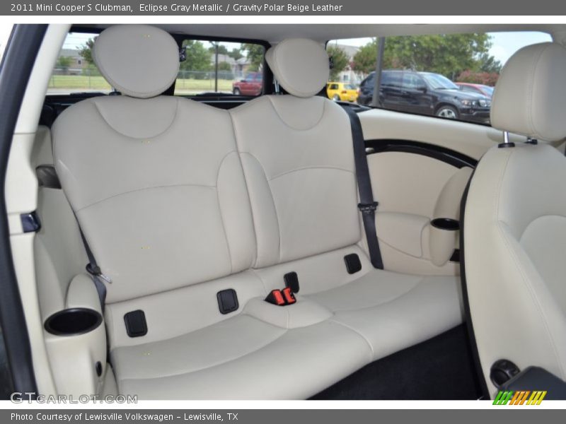 Rear Seat of 2011 Cooper S Clubman